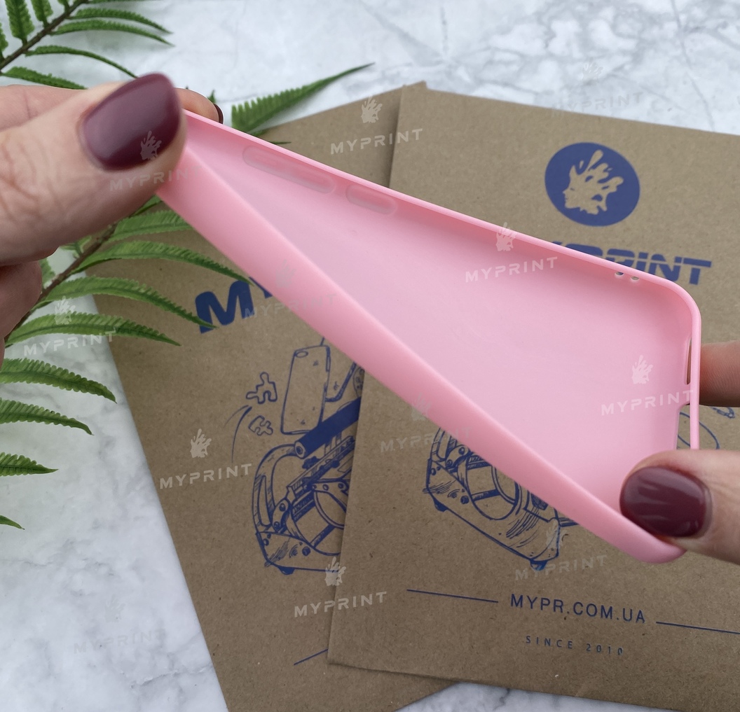 Чохол силіконовий для Xiaomi Redmi Go рожевий (5251) - фото 3 - Чохли для УФ друку