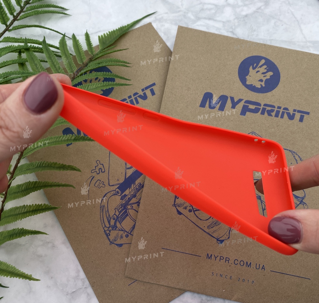 Чохол силіконовий для Xiaomi Redmi Note 3 червоний (5256) - фото 3 - Чохли для УФ друку