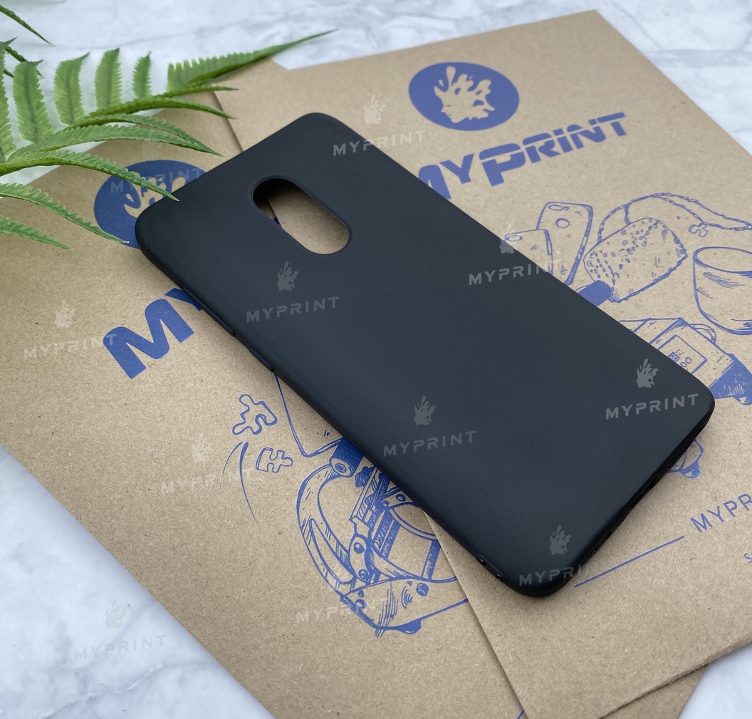 Чохол силіконовий для Xiaomi Redmi Note 4 чорний (5258) - фото 2 - Чохли для УФ друку