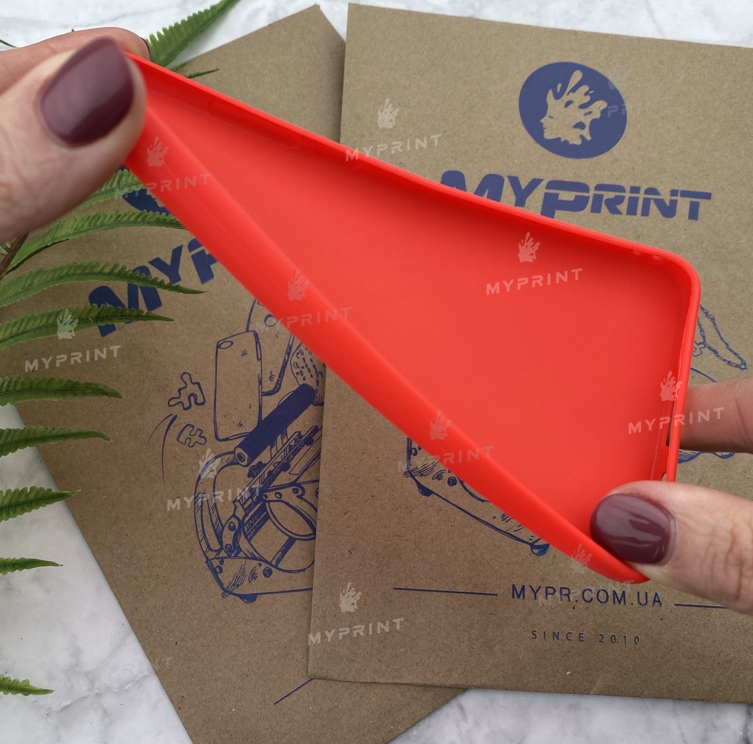 Чохол силіконовий для Xiaomi Redmi Note 4 червоний (5260) - фото 3 - Чохли для УФ друку