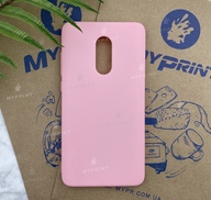 Чохол силіконовий для Xiaomi Redmi Note 4x рожевий (5263) - фото 1 - Чохли для УФ друку