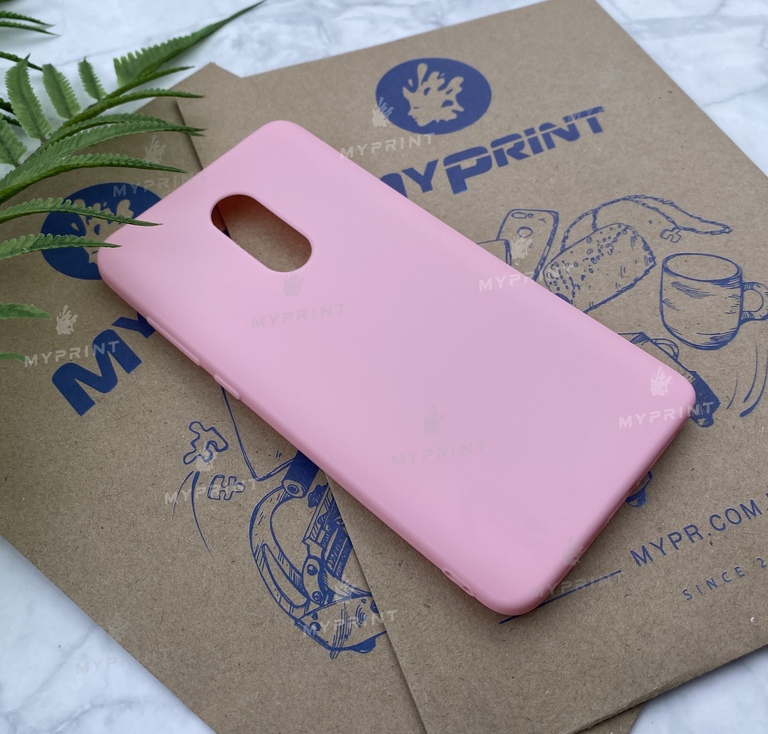 Чехол силиконовый для Xiaomi Redmi Note 4x розовый (5263)  Чехол силиконовый для Xiaomi Redmi Note 4x розовый (5263)