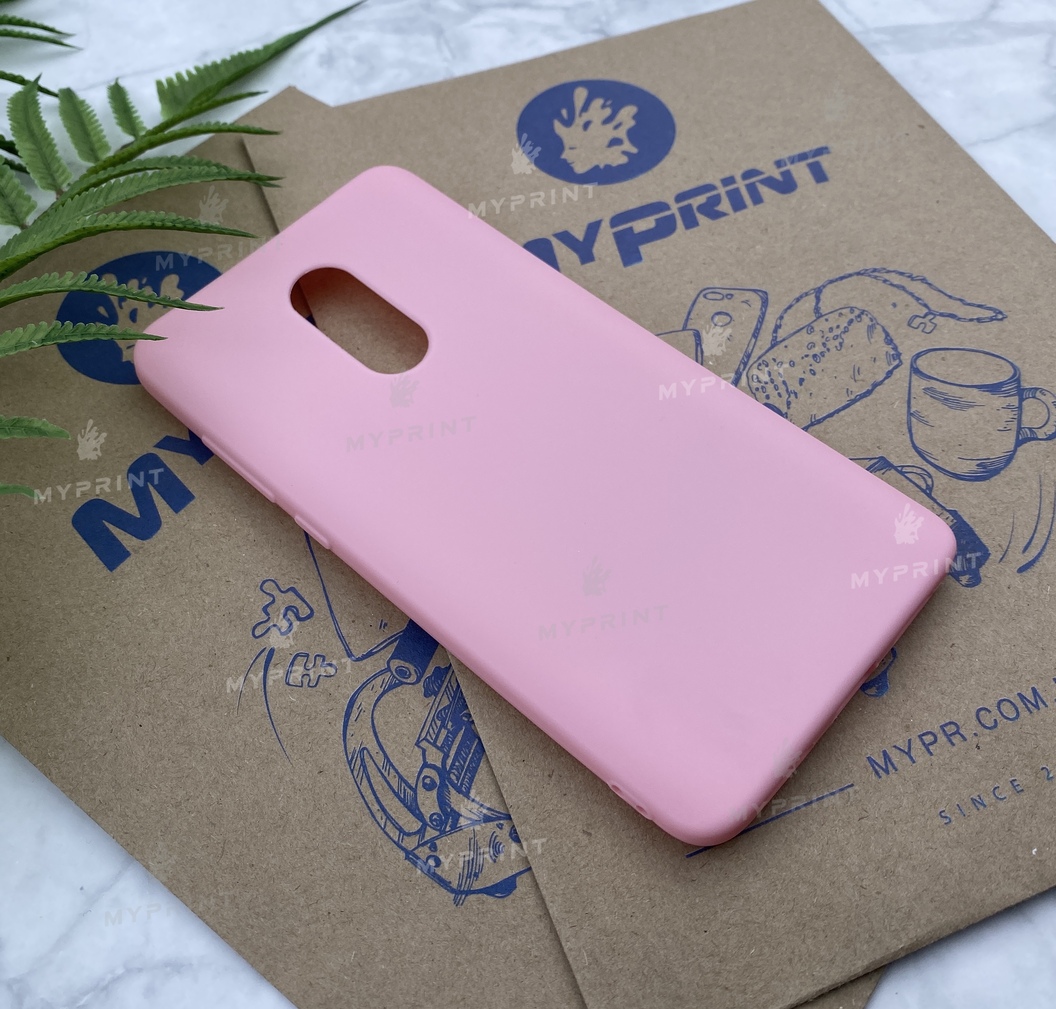 Чохол силіконовий для Xiaomi Redmi Note 4x рожевий (5263) - фото 2 - Чохли для УФ друку