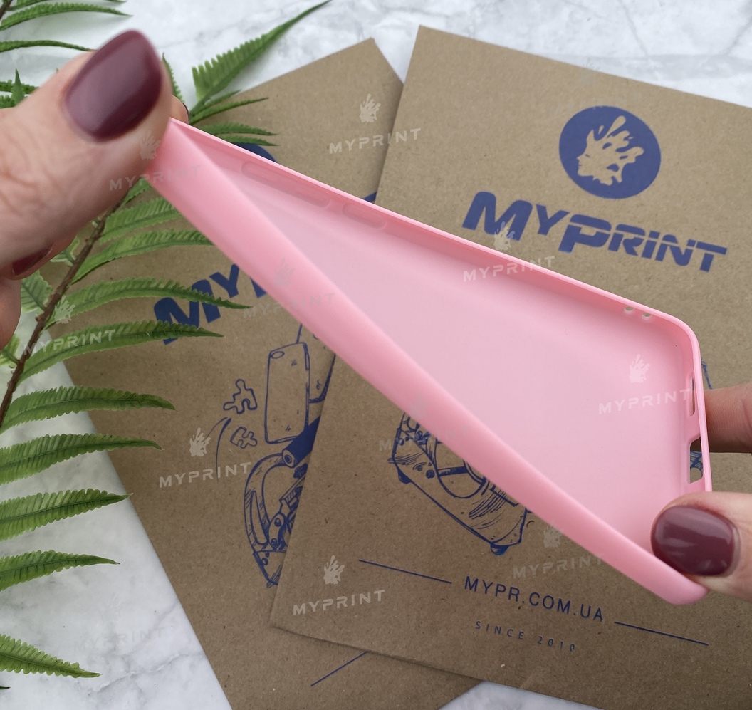 Чохол силіконовий для Xiaomi Redmi Note 4x рожевий (5263) - фото 3 - Чохли для УФ друку