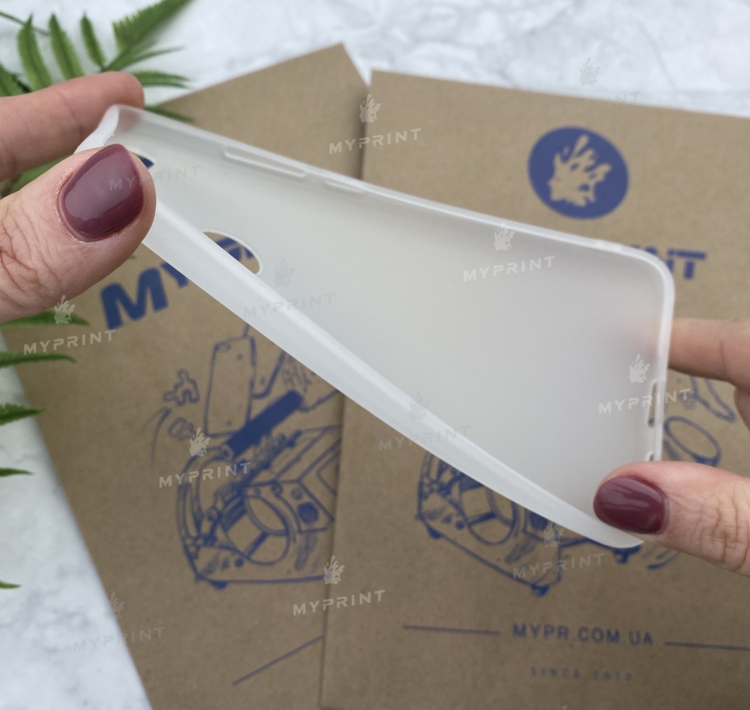Чохол силіконовий для Xiaomi Redmi Note 5A Prime білий (5411) - фото 3 Чохол силіконовий для Xiaomi Redmi Note 5A Prime білий (5411) - фото 3 - Чохли для УФ друку