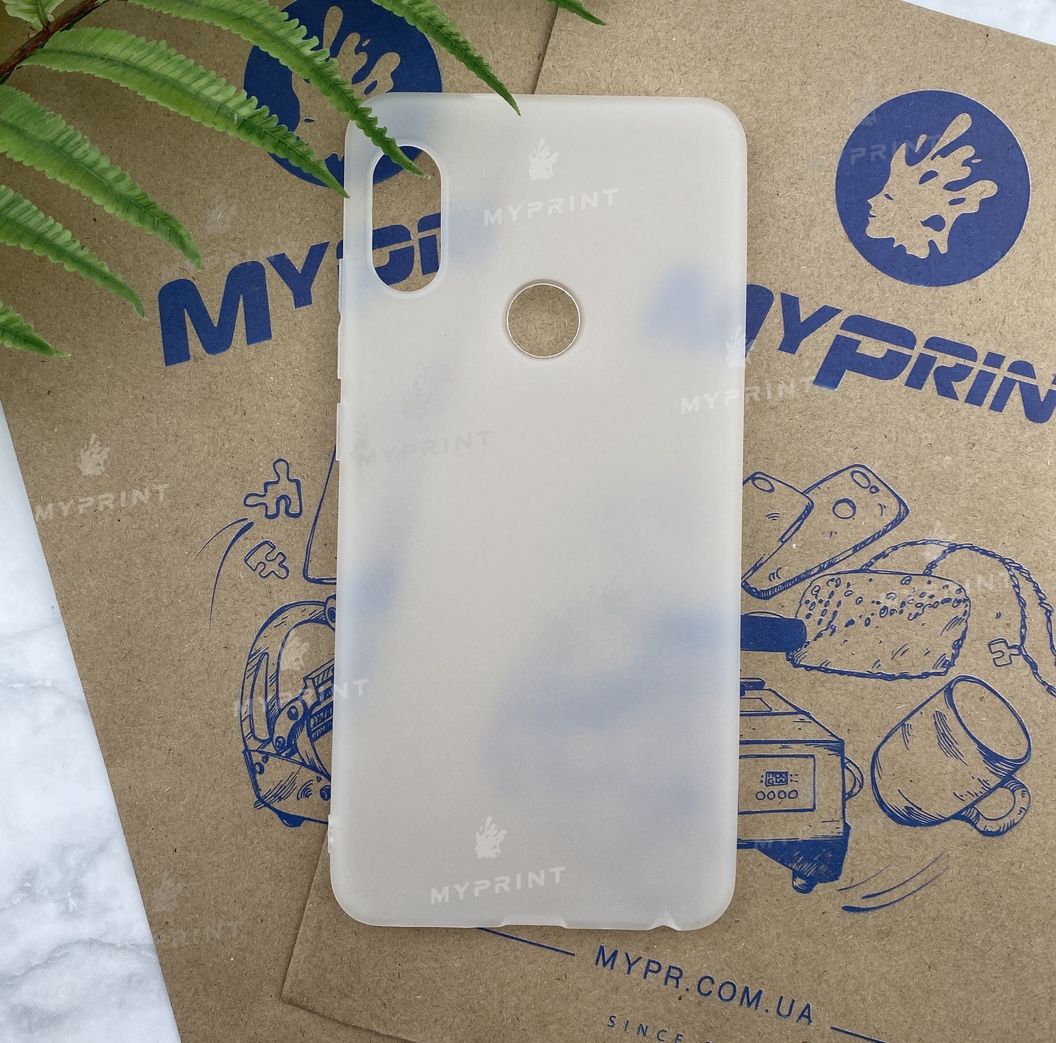 Чохол силіконовий для Xiaomi Redmi Note 5 білий (5265) - фото 1 Чохол силіконовий для Xiaomi Redmi Note 5 білий (5265) - фото 1 - Чохли для УФ друку