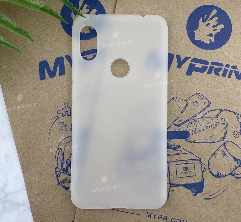 Чохол силіконовий для Xiaomi Redmi Note 6 Pro білий (5274) 