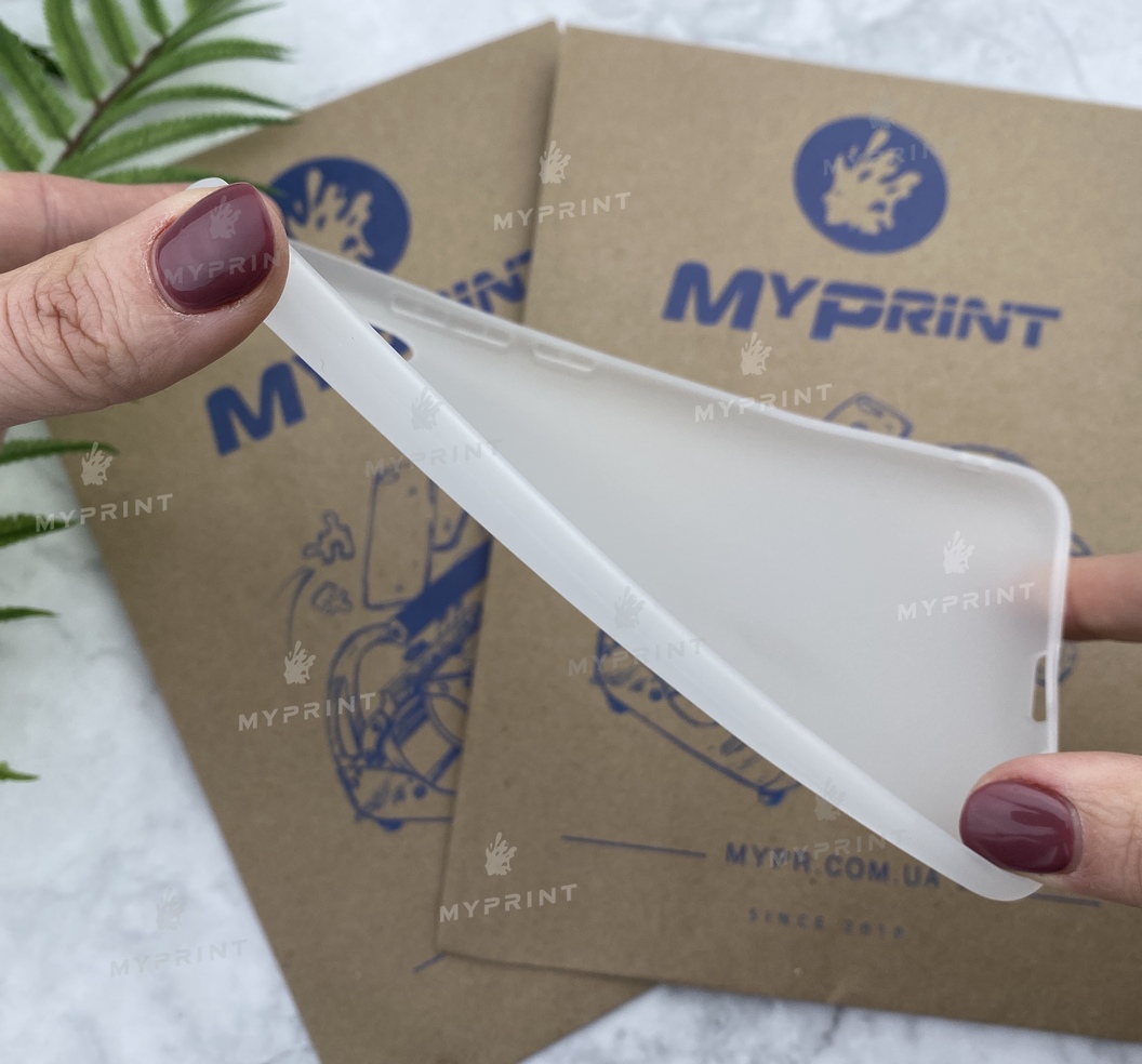Чехол силиконовый для Xiaomi Redmi Note 6 Pro белый (5274) - фото 3 Чехол силиконовый для Xiaomi Redmi Note 6 Pro белый (5274) - фото 3 - Чехлы для УФ печати