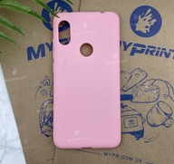 Silicone cover for Xiaomi Redmi Note 6 Pro pink (5276) - фото 1 Silicone cover for Xiaomi Redmi Note 6 Pro pink (5276) - фото 1 - Covers for UV printing