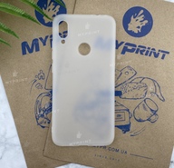 Чохол силіконовий для Xiaomi Redmi Note 7 білий (5278) - фото 1 Чохол силіконовий для Xiaomi Redmi Note 7 білий (5278) - фото 1 - Чохли для УФ друку