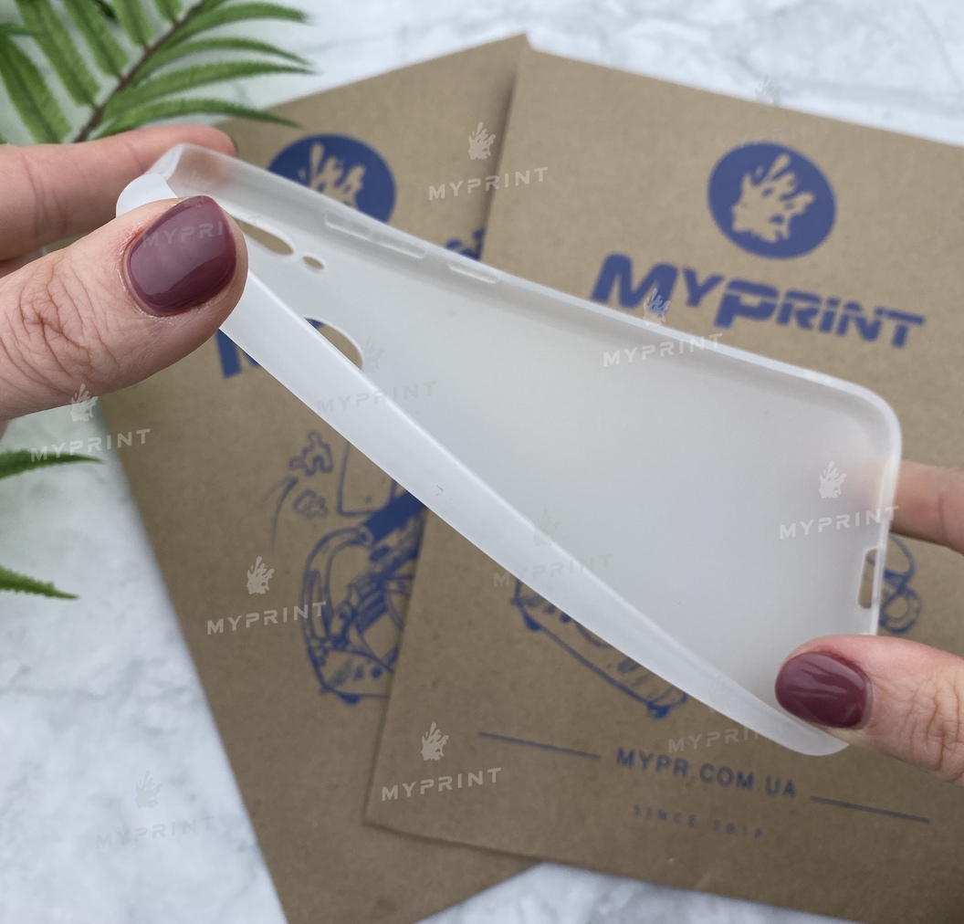 Чохол силіконовий для Xiaomi Redmi Note 7 білий (5278) - фото 3 Чохол силіконовий для Xiaomi Redmi Note 7 білий (5278) - фото 3 - Чохли для УФ друку