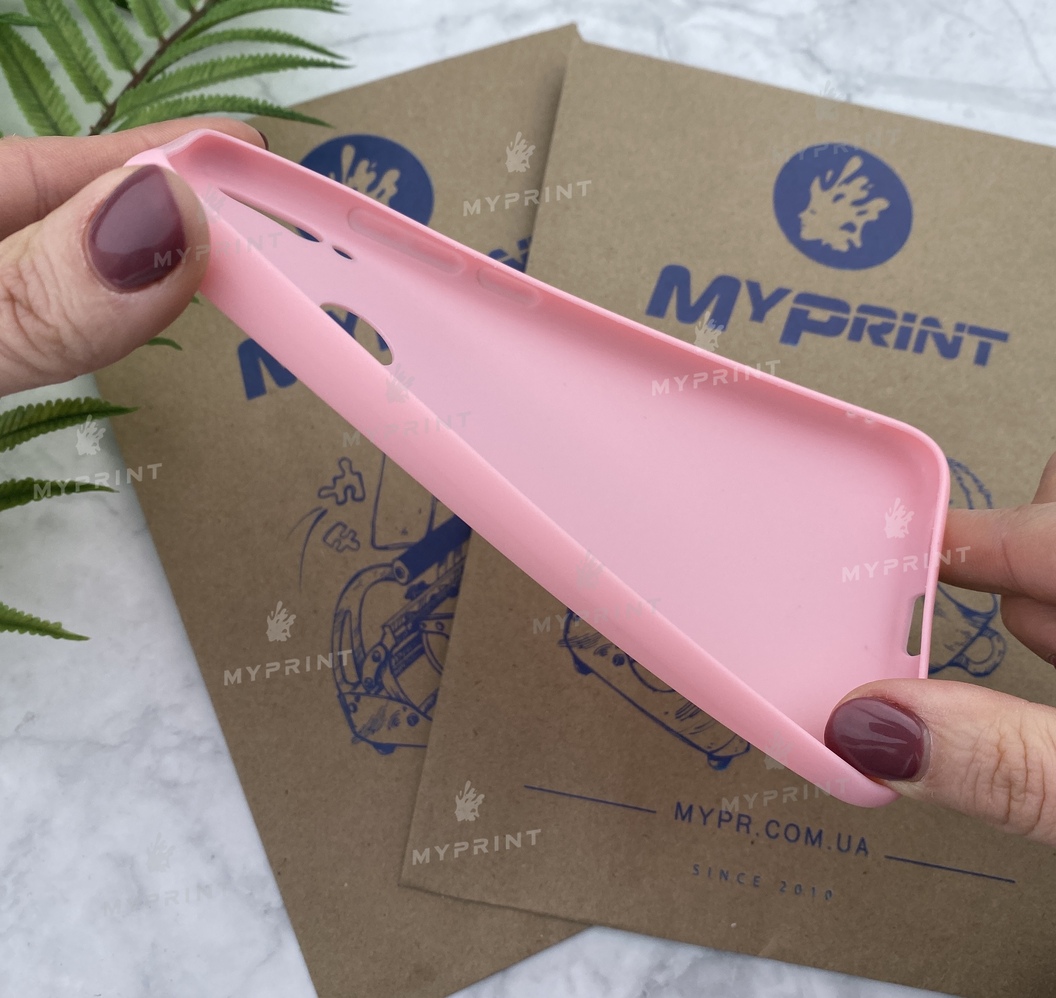 Чохол силіконовий для Xiaomi Redmi Note 7 рожевий (5280) - фото 3 Чохол силіконовий для Xiaomi Redmi Note 7 рожевий (5280) - фото 3 - Чохли для УФ друку