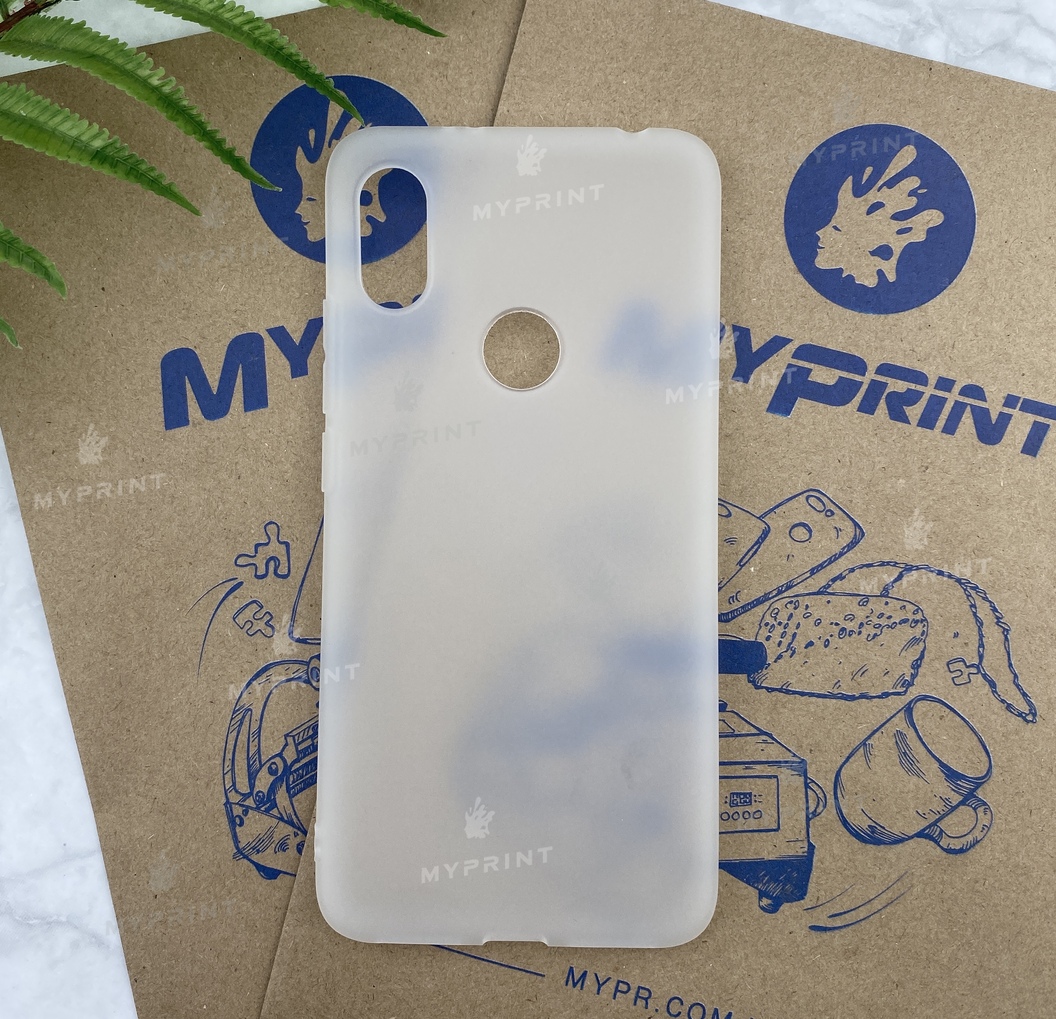 Чохол силіконовий для Xiaomi Redmi S2 білий (5282) - фото 1 - Чохли для УФ друку