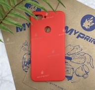 Чохол силіконовий для Xiaomi MI8 Lite червоний (5194) - фото 1 - Чохли для УФ друку