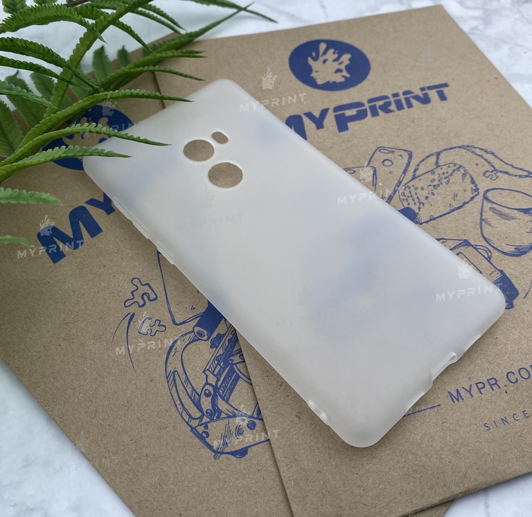 Чохол силіконовий для Xiaomi MI Mix 2 білий (5174) 