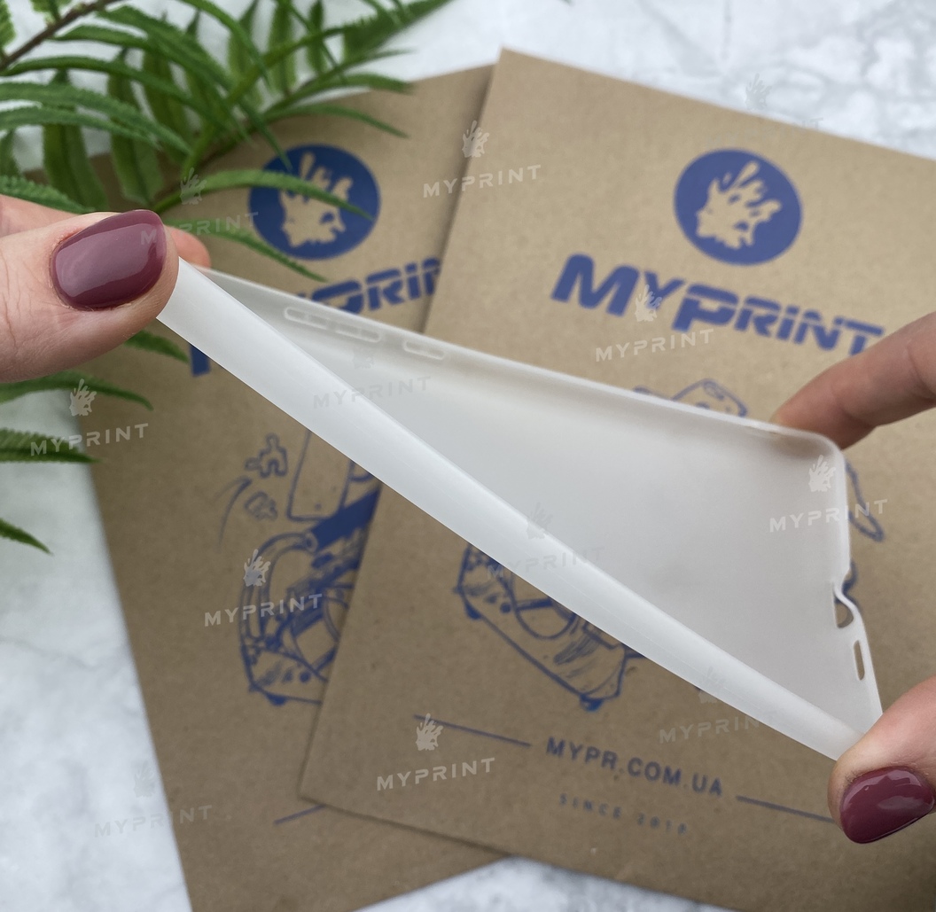 Чохол силіконовий для Xiaomi MI Mix 2 білий (5174) - фото 3 - Чохли для УФ друку