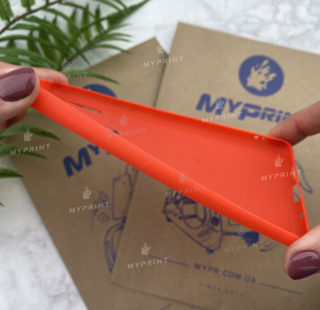 Чохол силіконовий для Xiaomi MI Mix 2s червоний (5181) - фото 3 - Чохли для УФ друку