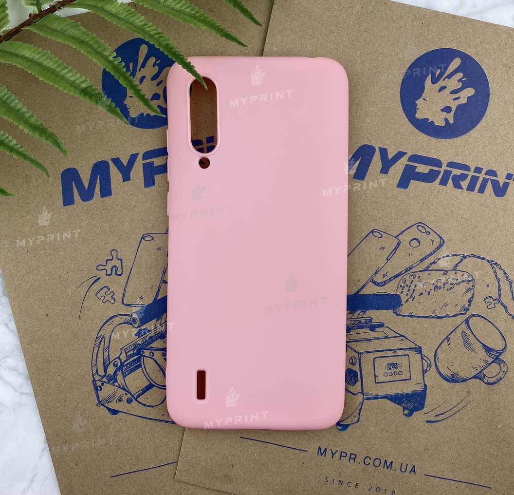 Чохол силіконовий для Xiaomi MI9 Lite / MI CC9 рожевий (5784) - фото 1 Чохол силіконовий для Xiaomi MI9 Lite / MI CC9 рожевий (5784) - фото 1 - Чохли для УФ друку