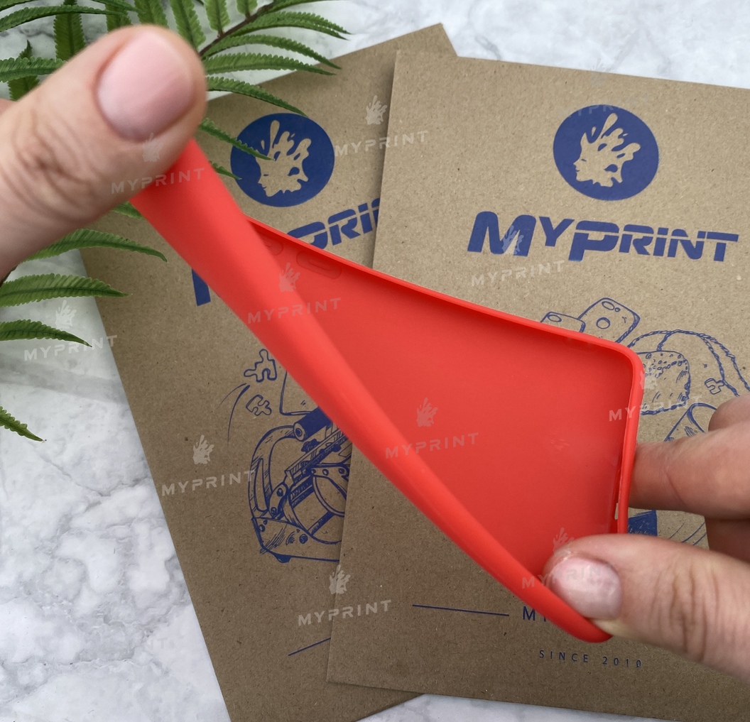 Чохол силіконовий для Xiaomi MI5s червоний (5776) - фото 3 - Чохли для УФ друку