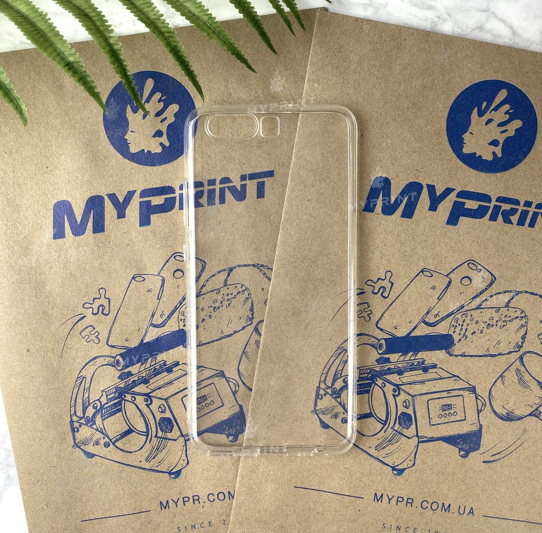 Чохол силіконовий для Huawei P10 прозорий (1935) - фото 1 - Чохли для УФ друку