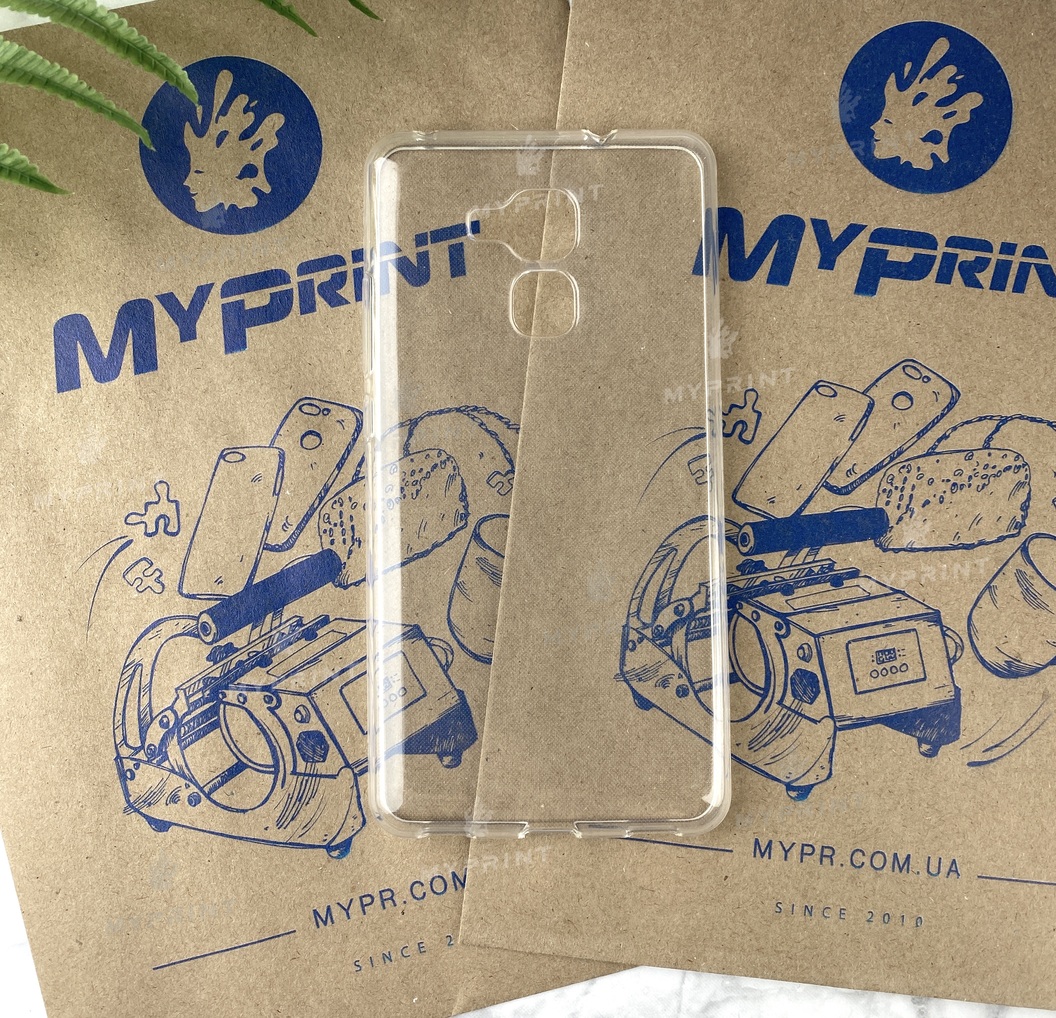 Чохол силіконовий для Huawei GT3 прозорий (4796) - фото 1 - Чохли для УФ друку