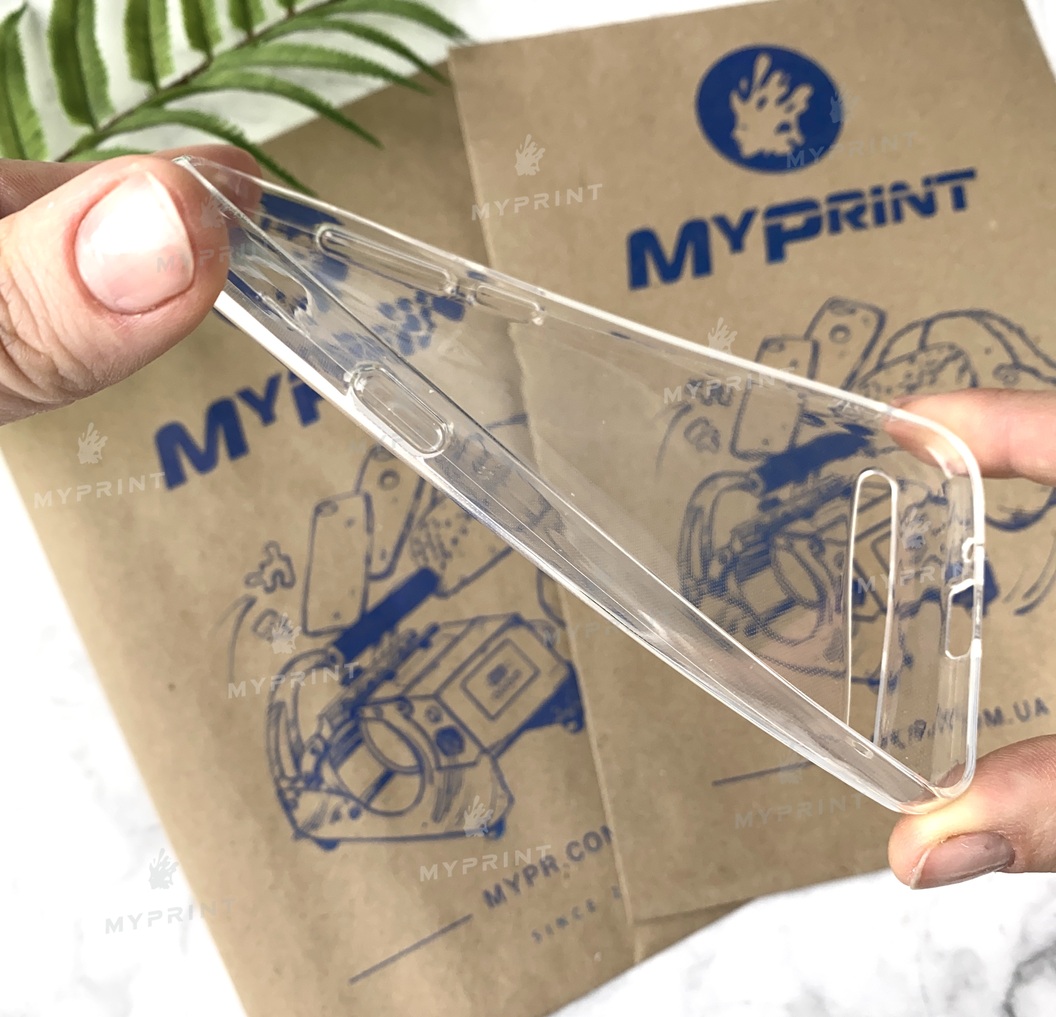 Чохол силіконовий для Huawei Y3 II прозорий (1939) - фото 3 - Чохли для УФ друку