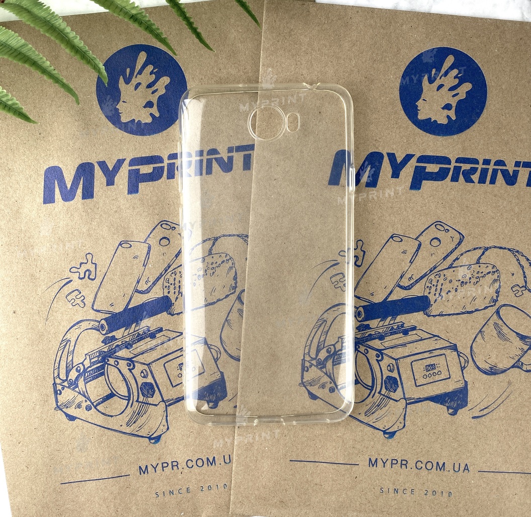 Чохол силіконовий для Huawei Y5 II / Honor Play 5 прозорий (4643) - фото 1 Чохол силіконовий для Huawei Y5 II / Honor Play 5 прозорий (4643) - фото 1 - Чохли для УФ друку