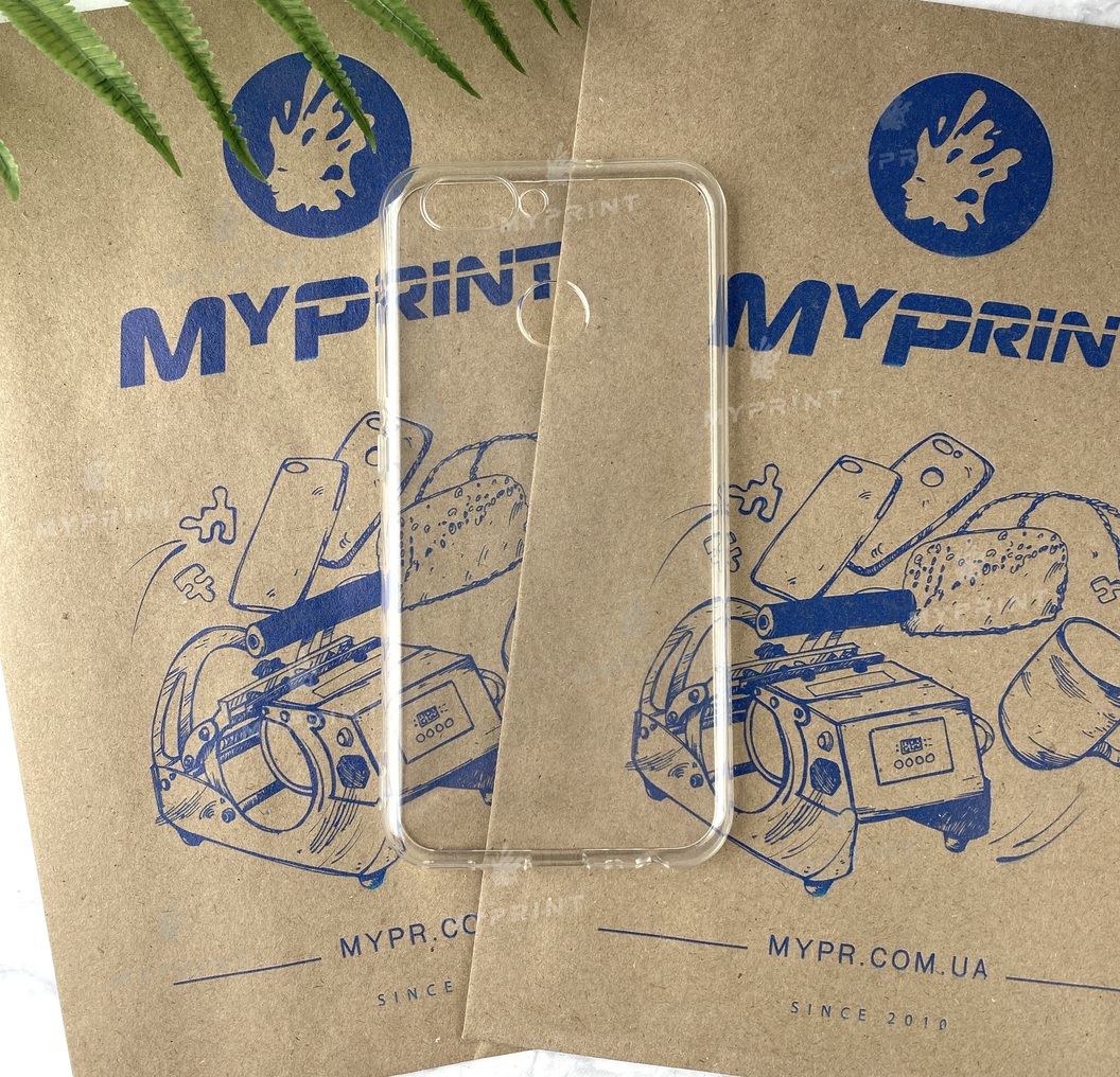 Чохол силіконовий для Huawei Nova 2 прозорий (4545) - фото 1 - Чохли для УФ друку