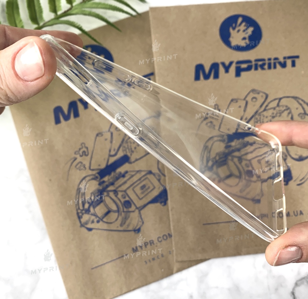 Чохол силіконовий для Huawei Y5 (2017) прозорий (4635) - фото 3 - Чохли для УФ друку