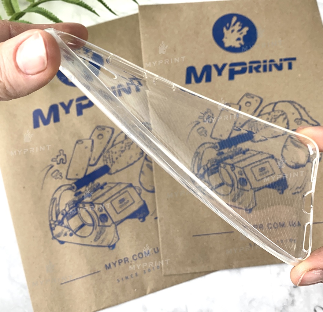 Чохол силіконовий для Huawei Y7 Pro (2019) прозорий (2705) - фото 3 - Чохли для УФ друку