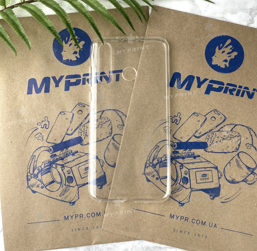 Чохол силіконовий для Huawei Nova 4 прозорий (4557) - фото 1 - Чохли для УФ друку