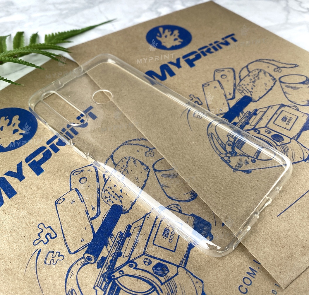 Чохол силіконовий для Huawei Nova 4 прозорий (4557) - фото 2 - Чохли для УФ друку