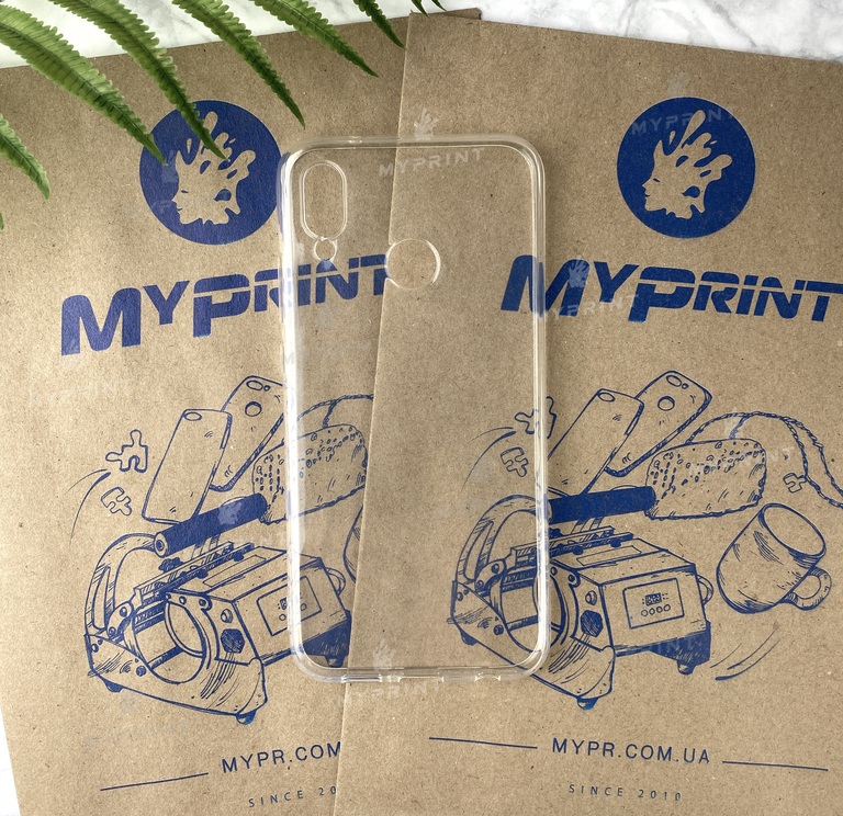 Чохол силіконовий для Huawei P20 Lite прозорий (4597) 