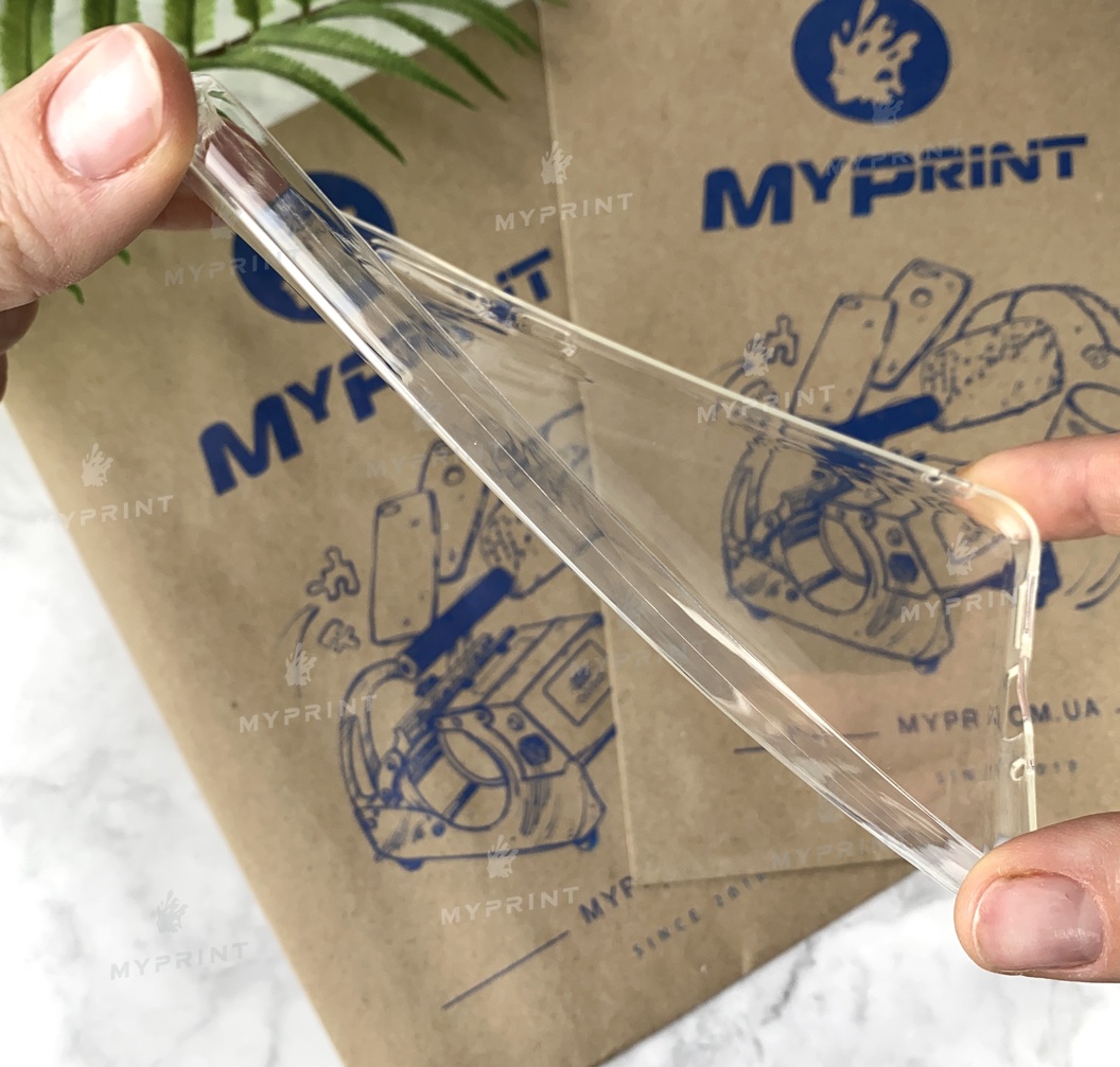 Чохол силіконовий для Huawei P10 Lite прозорий (4589) - фото 3 - Чохли для УФ друку