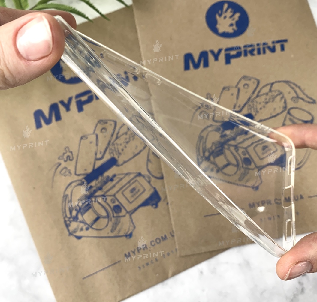 Чохол силіконовий для Huawei Y6 II прозорий (4661) - фото 3 - Чохли для УФ друку