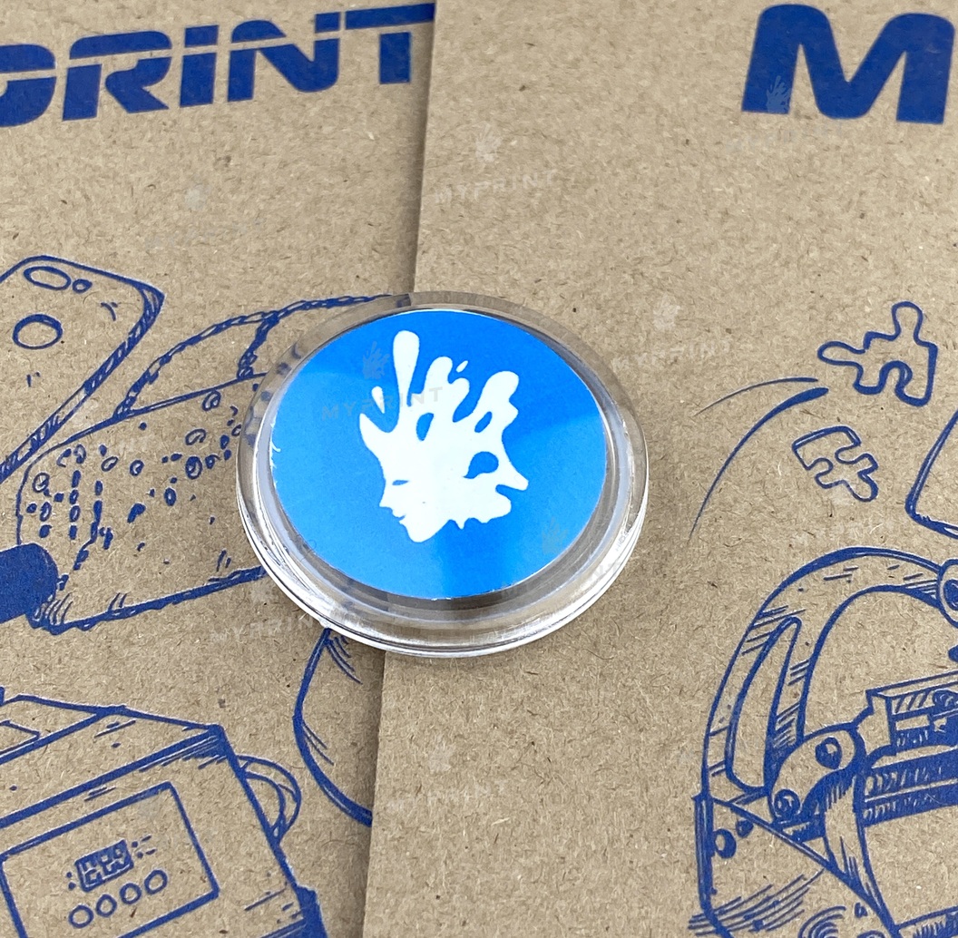 Заготовка для акрилового значка кругла 38 мм (6035) - фото 1 Заготовка для акрилового значка кругла 38 мм (6035) - фото 1 - Обладнання і заготовки для значків магнітів брелоків