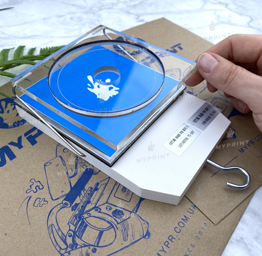 Змінна насадка (d = 75 мм) преса для висічки MSPC-2 (2832) - фото 5 Змінна насадка (d = 75 мм) преса для висічки MSPC-2 (2832) - фото 5 - Обладнання і заготовки для значків магнітів брелоків