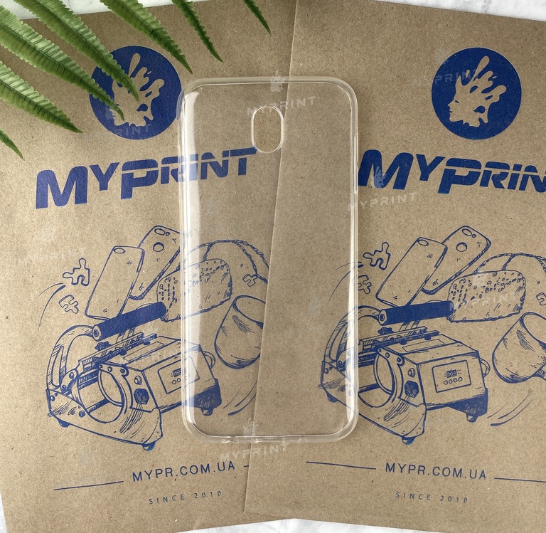 Transparent silicone case for Samsung J730 (4971) 