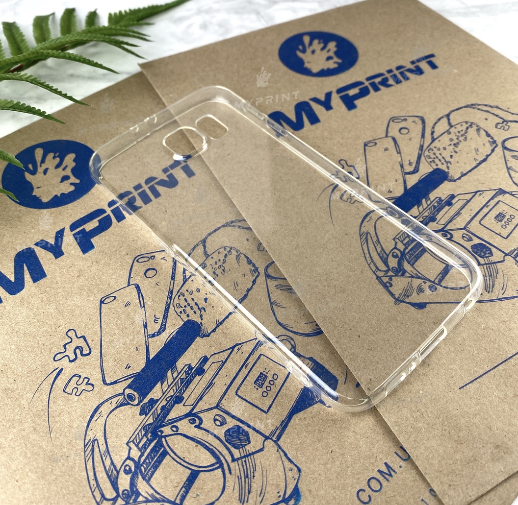 Чохол силіконовий для Samsung S6 прозорий (5033) - фото 2 - Чохли для УФ друку