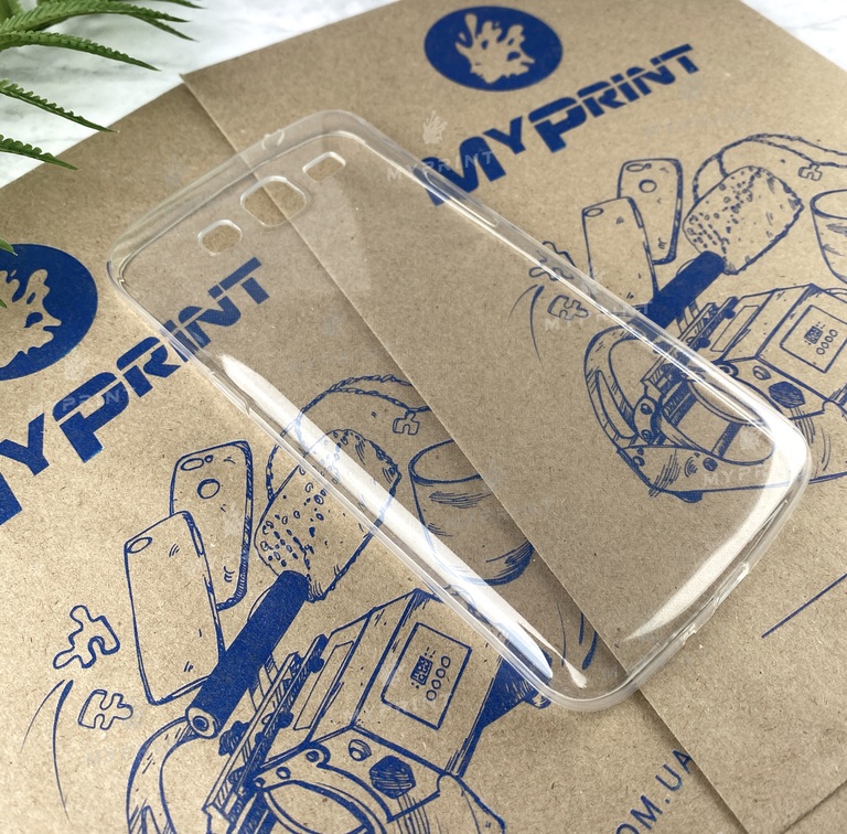 Чохол силіконовий для Samsung Grand 2 прозорий (2123) 