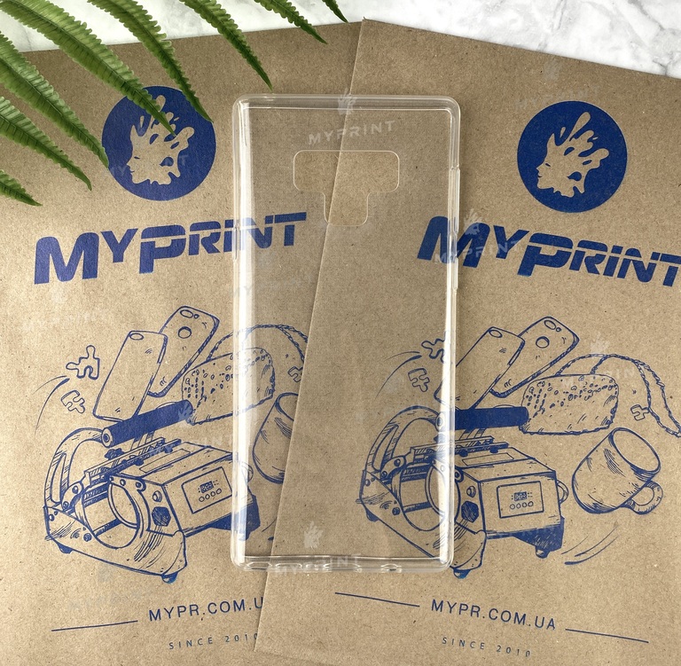 Чехол силиконовый для Samsung Note 9  прозрачный (5007) 