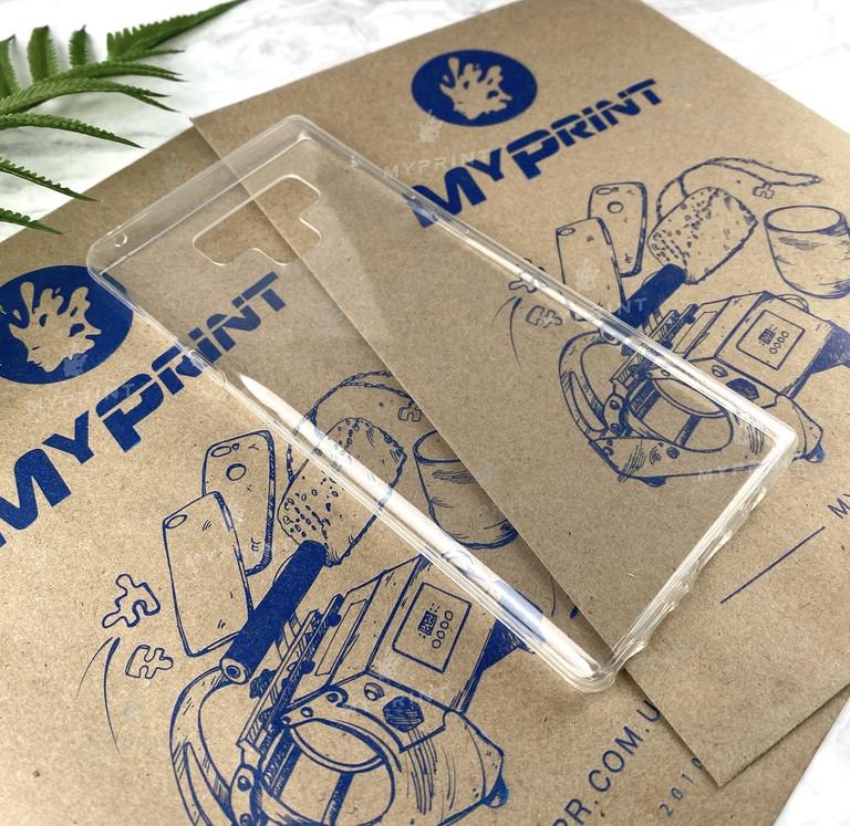 Чехол силиконовый для Samsung Note 9  прозрачный (5007) 