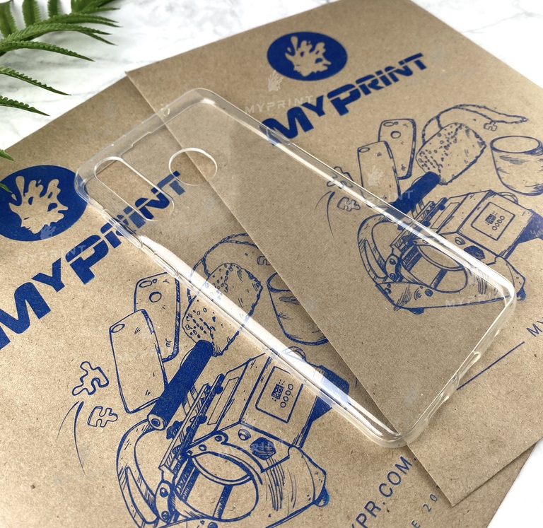 Чохол силіконовий для Samsung A8S прозорий (2717) 