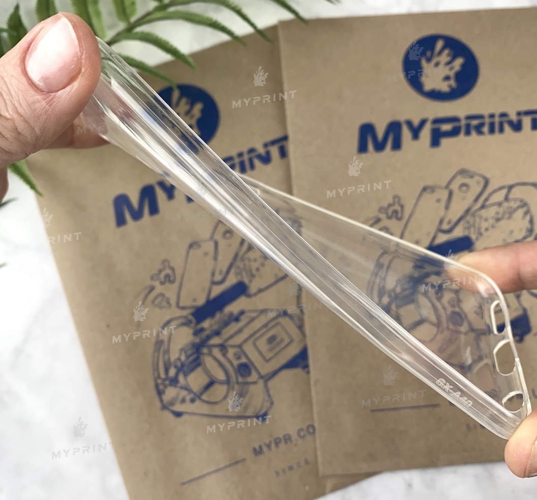 Чохол силіконовий для Samsung A40 прозорий (5489) - фото 3 - Чохли для УФ друку