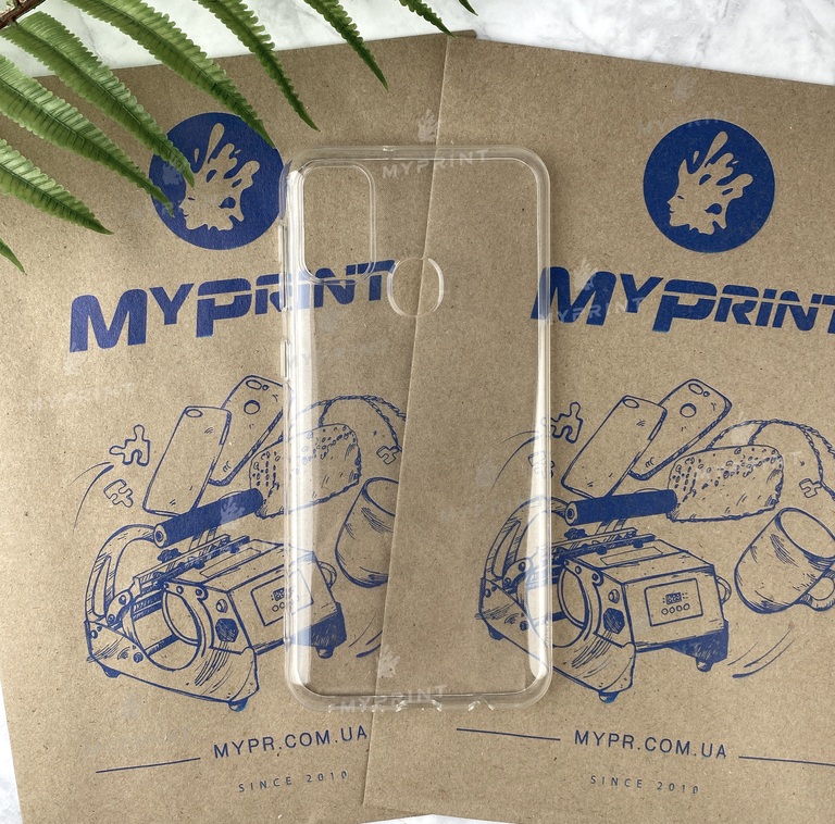 Чохол силіконовий для Samsung M30s / M21 прозорий (5680) 