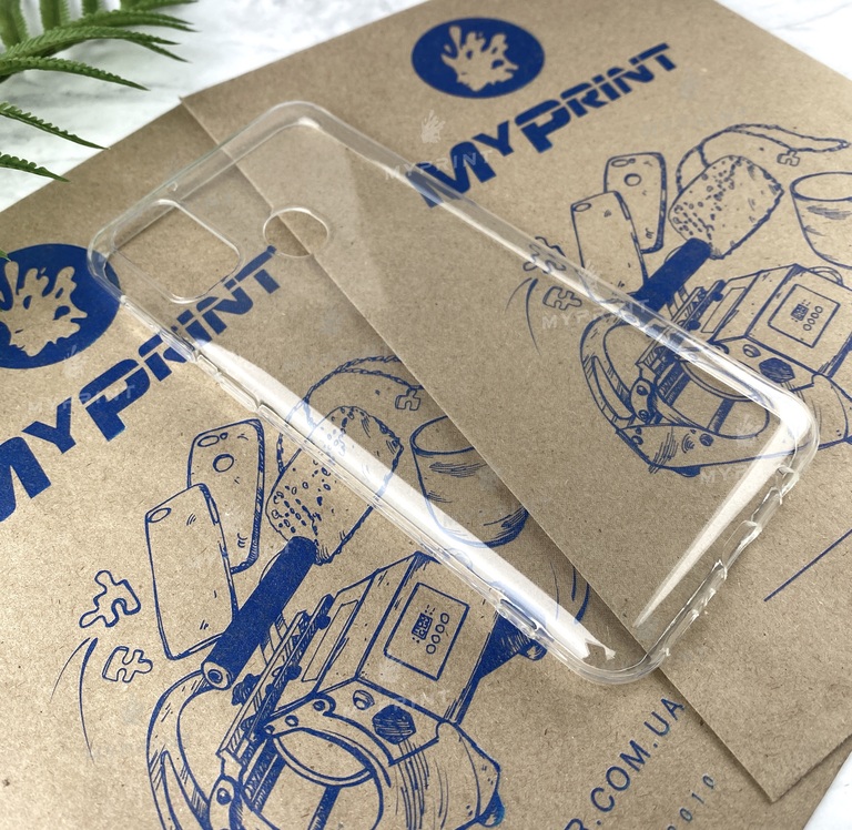 Чохол силіконовий для Samsung M30s / M21 прозорий (5680) 