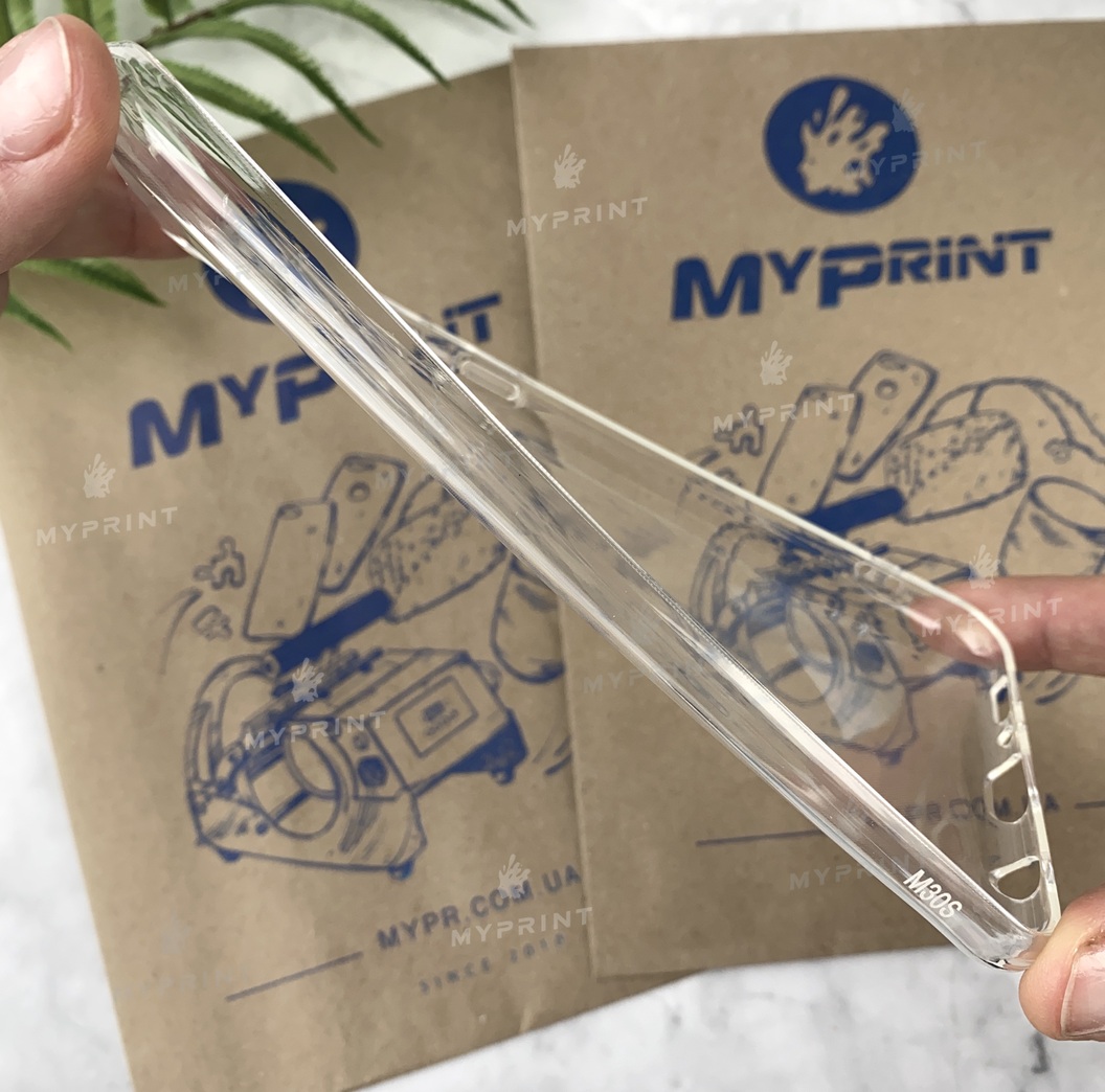 Чохол силіконовий для Samsung M30s / M21 прозорий (5680) - фото 3 - Чохли для УФ друку