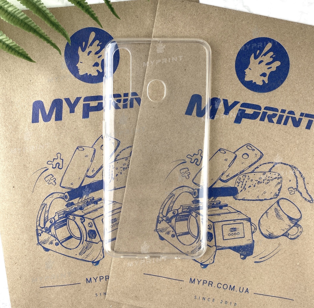 Чохол силіконовий для Samsung A60 / M40 прозорий (5495) - фото 1 Чохол силіконовий для Samsung A60 / M40 прозорий (5495) - фото 1 - Чохли для УФ друку