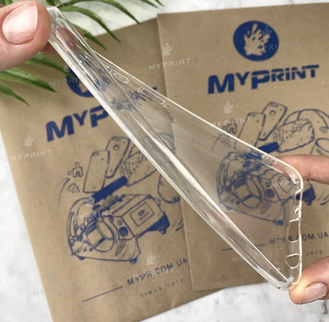 Чохол силіконовий для Samsung M20 прозорий (4989) - фото 3 - Чохли для УФ друку