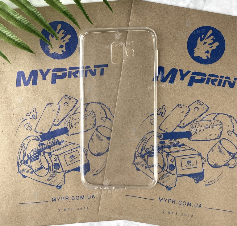 Transparent silicone case for Samsung J6 Plus 2018 (4947)  Transparent silicone case for Samsung J6 Plus 2018 (4947)